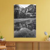 Upper Yosemite Falls Landschaftlich Leinwanddruck (Insitu (Wohnzimmer))