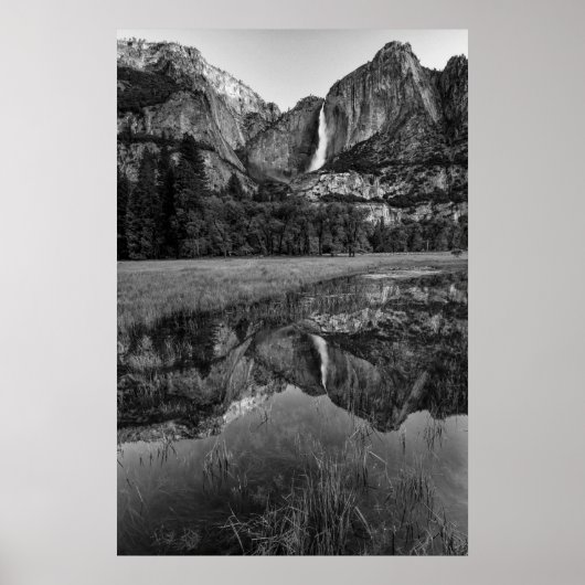 Upper Yosemite Falls Landschaftlich Poster (Vorne)
