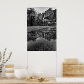 Upper Yosemite Falls Landschaftlich Poster (Küche)
