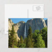 Upper Yosemite Falls, Merced River, Yosemite Postkarte (Vorne/Hinten)