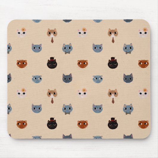 Upperclaws Cats (Double Pearl Lusta) - Mouse Pad Mousepad (Vorne)