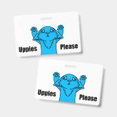 Uppies! Ausweis (Vorder- & Rückseite)