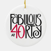 üppig bei 40 rot keramikornament (Hinten)