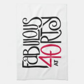 üppig bei 40 rot küchentuch (Vertikal)