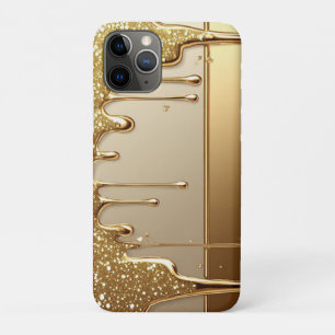 👑 Üppig Gold Tröpfelnd Funkelnd Glitzer ✨💛 Case-Mate iPhone Hülle