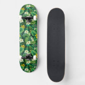 üppig tropische grüne Farbe Skateboard (Vorderseite)