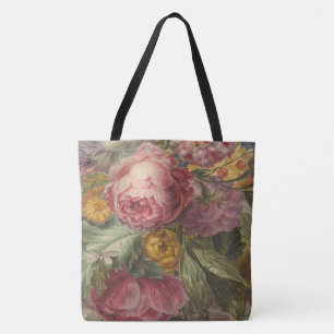 Üppige Antique Rose Tasche