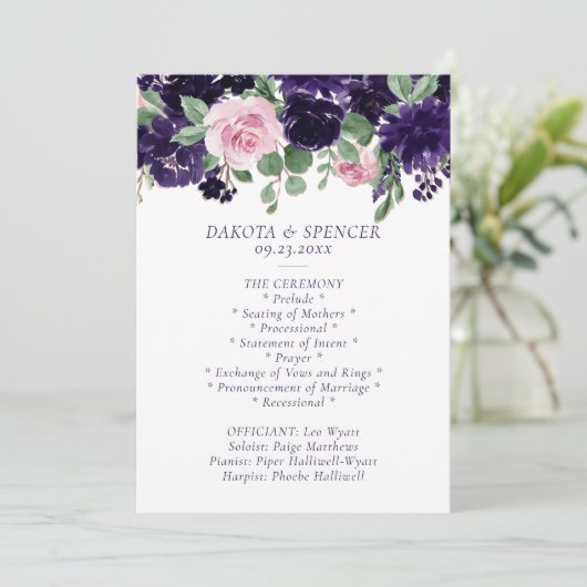 üppige Blüten | Lila und rosa Rosengarten Programm (Stehend Vorderseite)