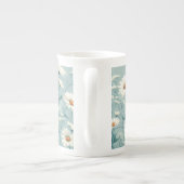 Üppige Daisy Porzellantasse (Rückseite)