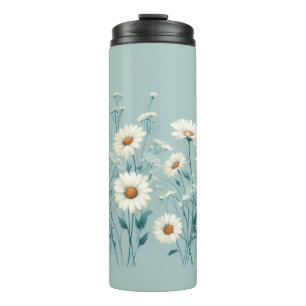 Üppige Daisy Thermosbecher