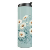 Üppige Daisy Thermosbecher (Nach links gedreht)