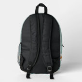 Üppige Daisys Bedruckter Rucksack (Rückseite)