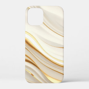 "Üppige Gold- und cremefarbene Marmorschwünge" Case-Mate iPhone Hülle