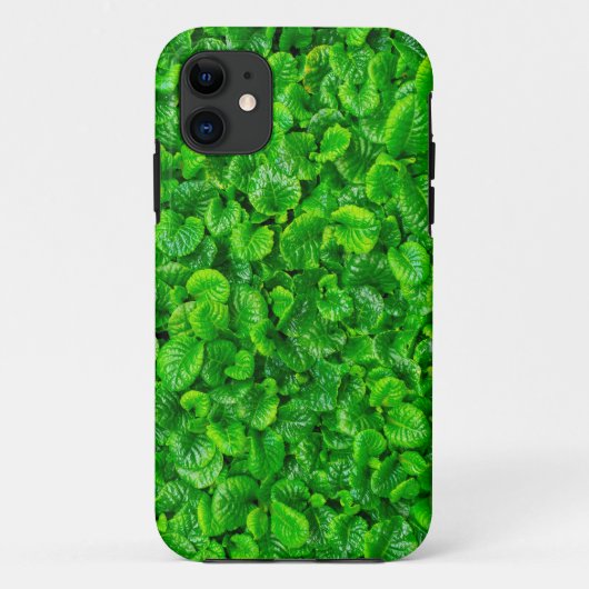 Üppige grüne Blätter Case-Mate iPhone Hülle (Rückseite)