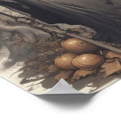 Üppige Hexe Poster (Ecke)