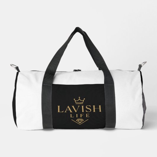 Üppige Lebensreise-Tasche Duffle Bag (Vorderseite)
