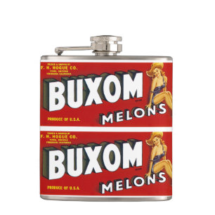 Üppige Melonen Flachmann