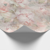 üppige Pony auf sanftem Hintergrund Geschenkpapier (Ecke)