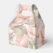 üppige Pony auf sanftem Hintergrund Geschenkschachtel (Rückseite)