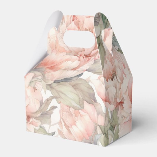 üppige Pony auf sanftem Hintergrund Geschenkschachtel (Vorderseite)