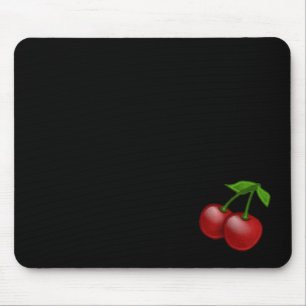 Üppige Retro-Kirschen Mousepad