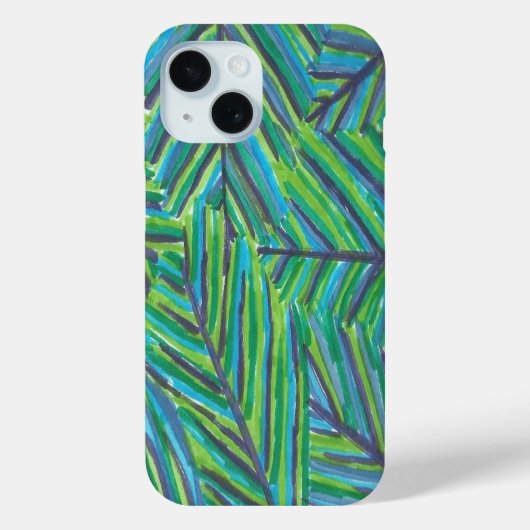 üppige tropische Nächte Case-Mate iPhone Hülle (Rückseite)