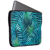 üppige Vegetation tropischer Pflanze aus Dschungel Laptopschutzhülle (Vorne Rechts)