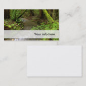 Üppige WaldVisitenkarte Visitenkarte (Vorne/Hinten)