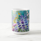 Üppiger Blumenbecher Kaffeetasse (Mittel)