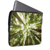 Üppiger grüner Regen-Wald Laptopschutzhülle (Vorne Rechts)