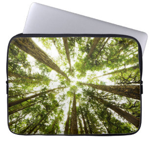Üppiger grüner Regen-Wald Laptopschutzhülle