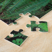Üppiger grüner Wald Landschaft Puzzle (Seite)