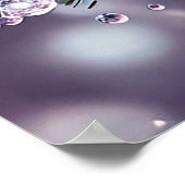 üppiger Strauß an Blume Poster (Ecke)