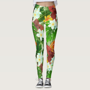 Üppiger tropischer Regenwald Leggings