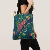 Üppiges Dschungel-Tiermuster Tasche (Von Nahem)