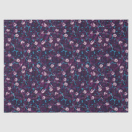 Üppiges Frosting-Rosengarten-Geschenkpapier Seidenpapier