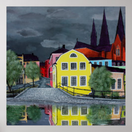 Uppsala Reflections - by Anna-Juliane Poster