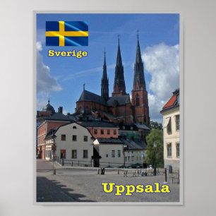 Uppsala - Schweden - Poster