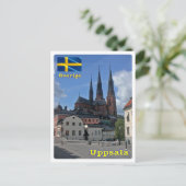 Uppsala - Schweden - Postkarte (Stehend Vorderseite)