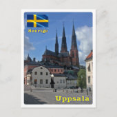 Uppsala - Schweden - Postkarte (Vorderseite)