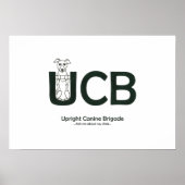 Upright Canine Brigade Poster (Vorne)