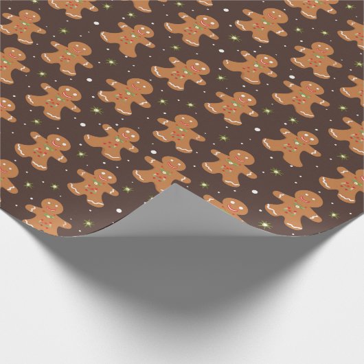 UPS Gingerbrot Geschenkpapier (Ecke)