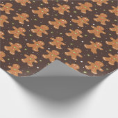 UPS Gingerbrot Geschenkpapier (Ecke)