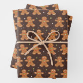UPS Gingerbrot Geschenkpapier Set (Beispiel)