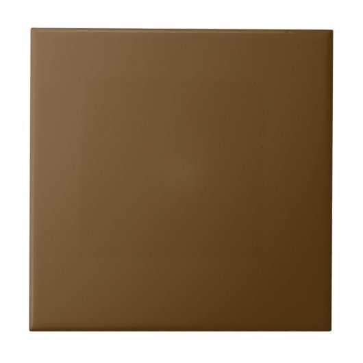 UPS Pullman Brown Solid Color Tile Fliese (Vorderseite)