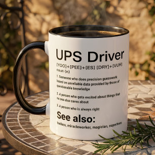 UPS Treiberdefinitionsfehler Tasse