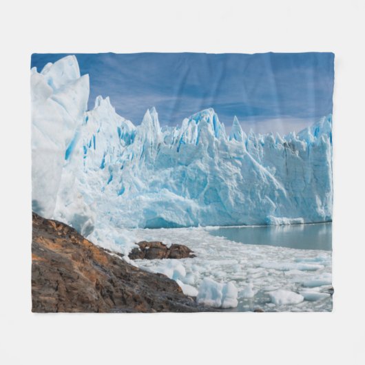 Upsala Gletscher Fleecedecke (Vorderseite (Horizontal))