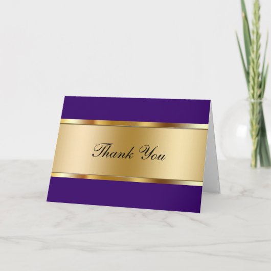 Upscale Dankeschön Karten (Vorderseite)