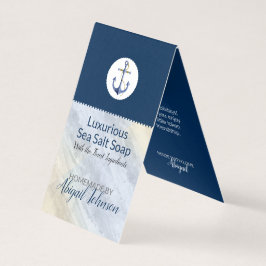 Upscale Nautical Tag for Handmade Artisan Soap