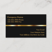 Upscale Real Anwesen Business Cards Visitenkarte (Rückseite)